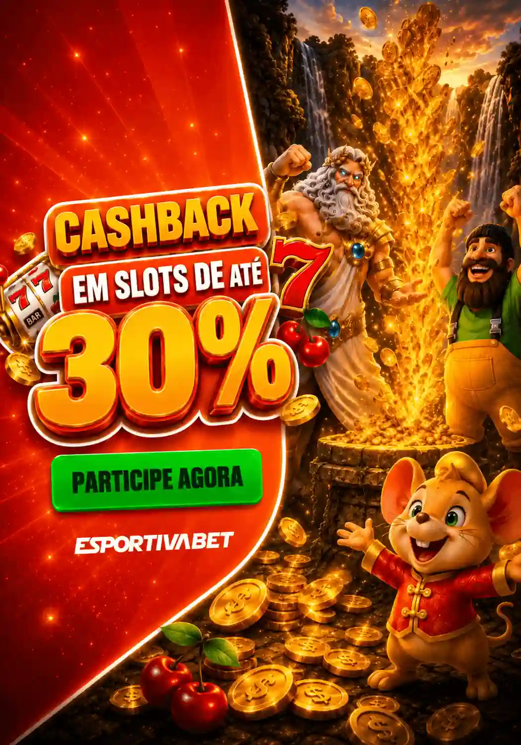 Cashback Diário - Slots
