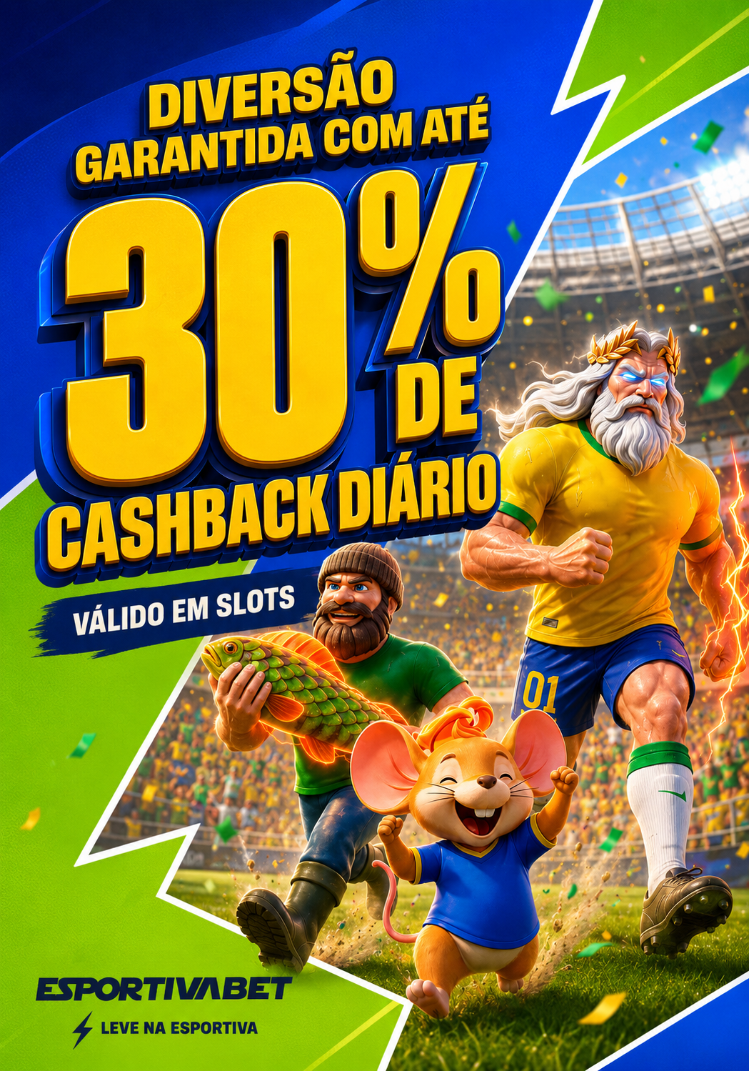 Cashback Diário - Slots