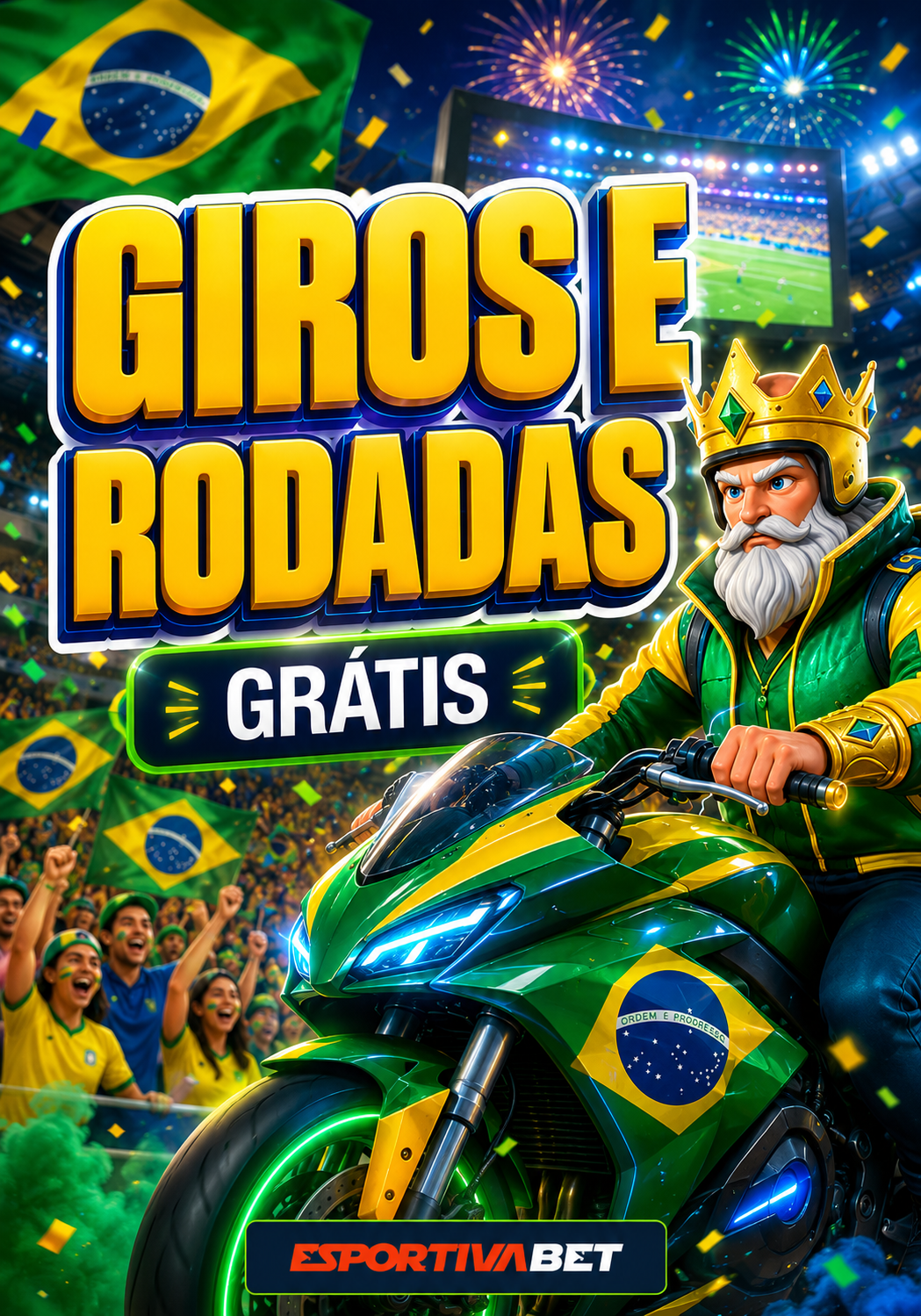 Giros e Rodadas EsportivaBet
